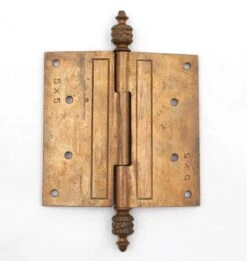 Antique Aesthetic 4 X 4 In. Brass Plated Cast Iron Butt Door Hinge 9 Antique Aesthetic 4 X 4 In. Brass Plated Cast Iron Butt Door Hinge -OGT Sale Store door hinges for sale q287975