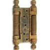 Large Worn Spring Antique Cast Iron Door Hinge With Ball Tips -OGT Sale Store door hinges large worn spring antique cast iron door hinge with ball tips l212130