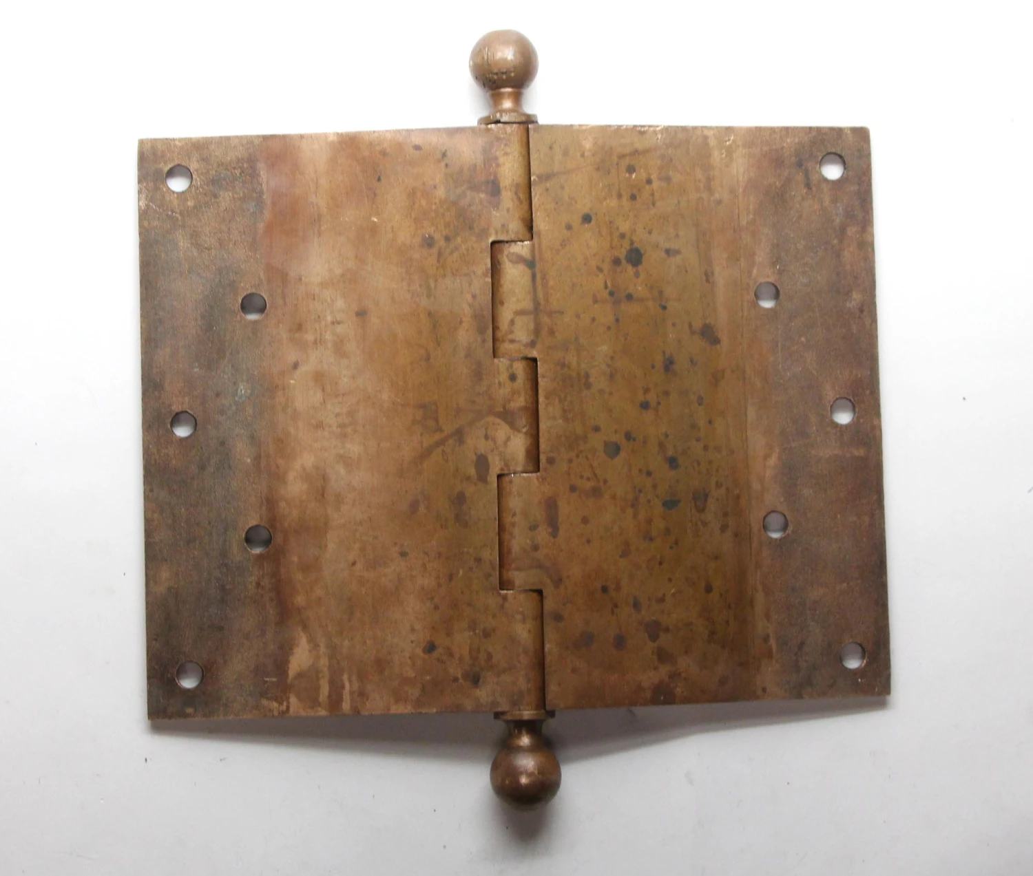 7 X 9 Brass Ball Tip Butt Door Hinge 4 7 X 9 Brass Ball Tip Butt Door Hinge - Image 2