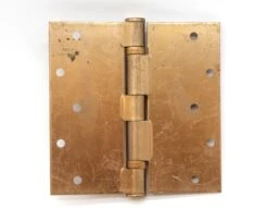 Vintage Classic Stanley 6 X 6 Brass Butt Door Hinge -OGT Sale Store door hinges p270282 1