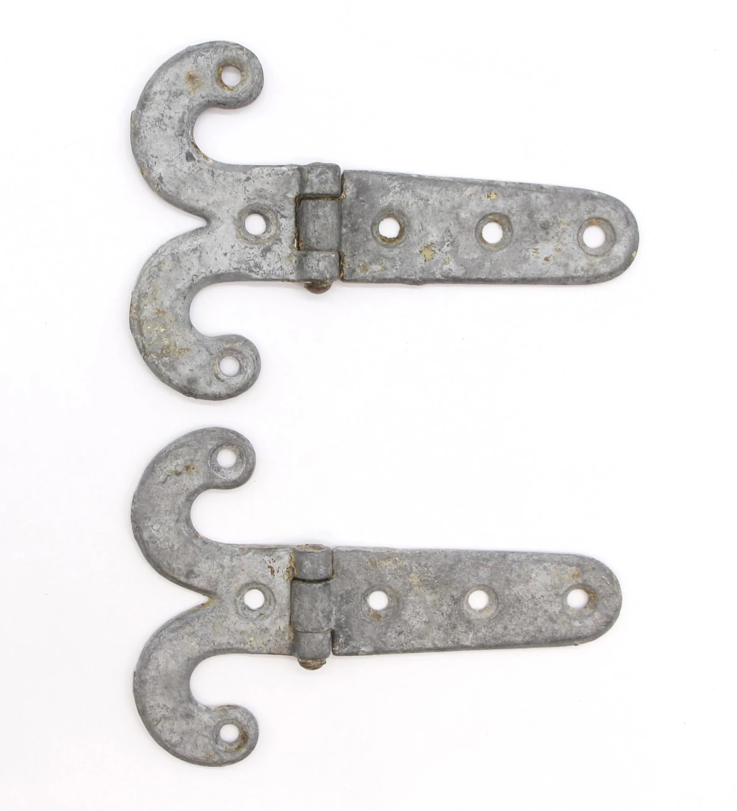 Pair Of Industrial Vintage Steel Strap Door Hinges 3 Pair Of Industrial Vintage Steel Strap Door Hinges