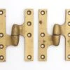 Pair Of Vintage 5 X 3.5 Left Brushed Brass Iron Rixson Olive Door Hinges 1 Pair Of Vintage 5 X 3.5 Left Brushed Brass Iron Rixson Olive Door Hinges -OGT Sale Store door hinges pair of vintage 5 x 35 left brushed brass iron rixson olive door hinges q285032