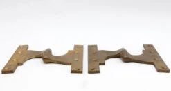 Pair Of Vintage 7 X 6 Corbin Brushed Brass Right Hand Olive Door Hinges 9 Pair Of Vintage 7 X 6 Corbin Brushed Brass Right Hand Olive Door Hinges -OGT Sale Store door hinges q284980