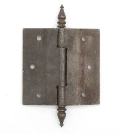 Victorian Black Cast Iron Steeple Tip 4.5 X 4.5 In. Door Hinge 7 Victorian Black Cast Iron Steeple Tip 4.5 X 4.5 In. Door Hinge -OGT Sale Store door hinges q286376