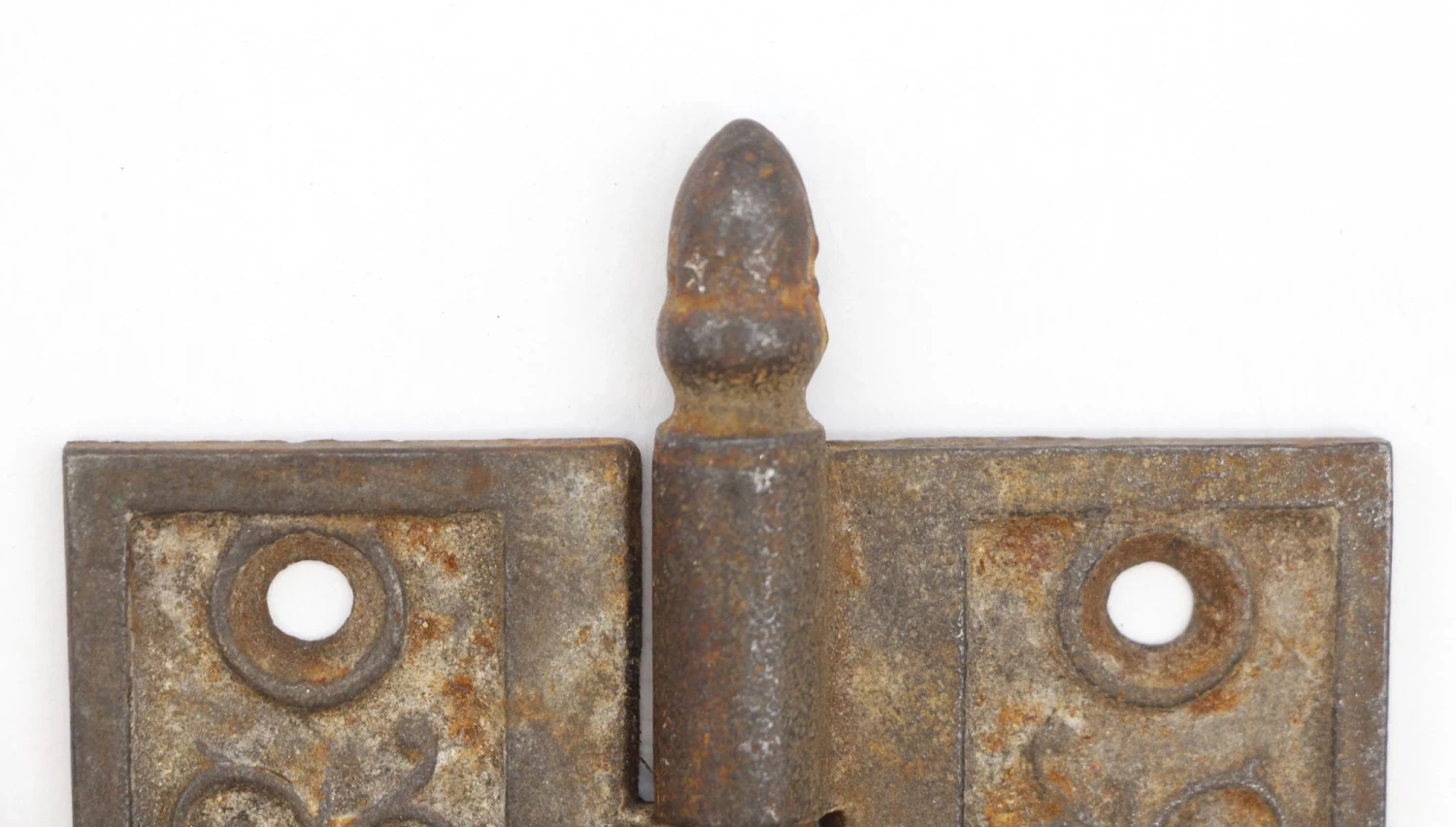 Antique 3.5 X 3.5 Victorian Cast Iron Butt Door Hinge 4 Antique 3.5 X 3.5 Victorian Cast Iron Butt Door Hinge - Image 2