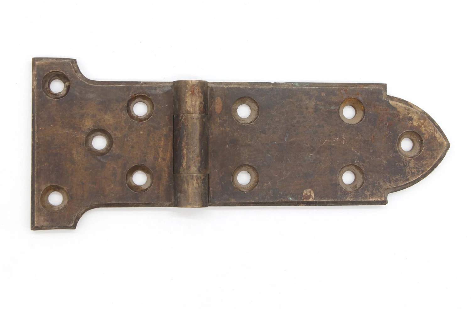 Reclaimed 9.375 In. Cast Bronze Strap Door Hinge 3 Reclaimed 9.375 In. Cast Bronze Strap Door Hinge