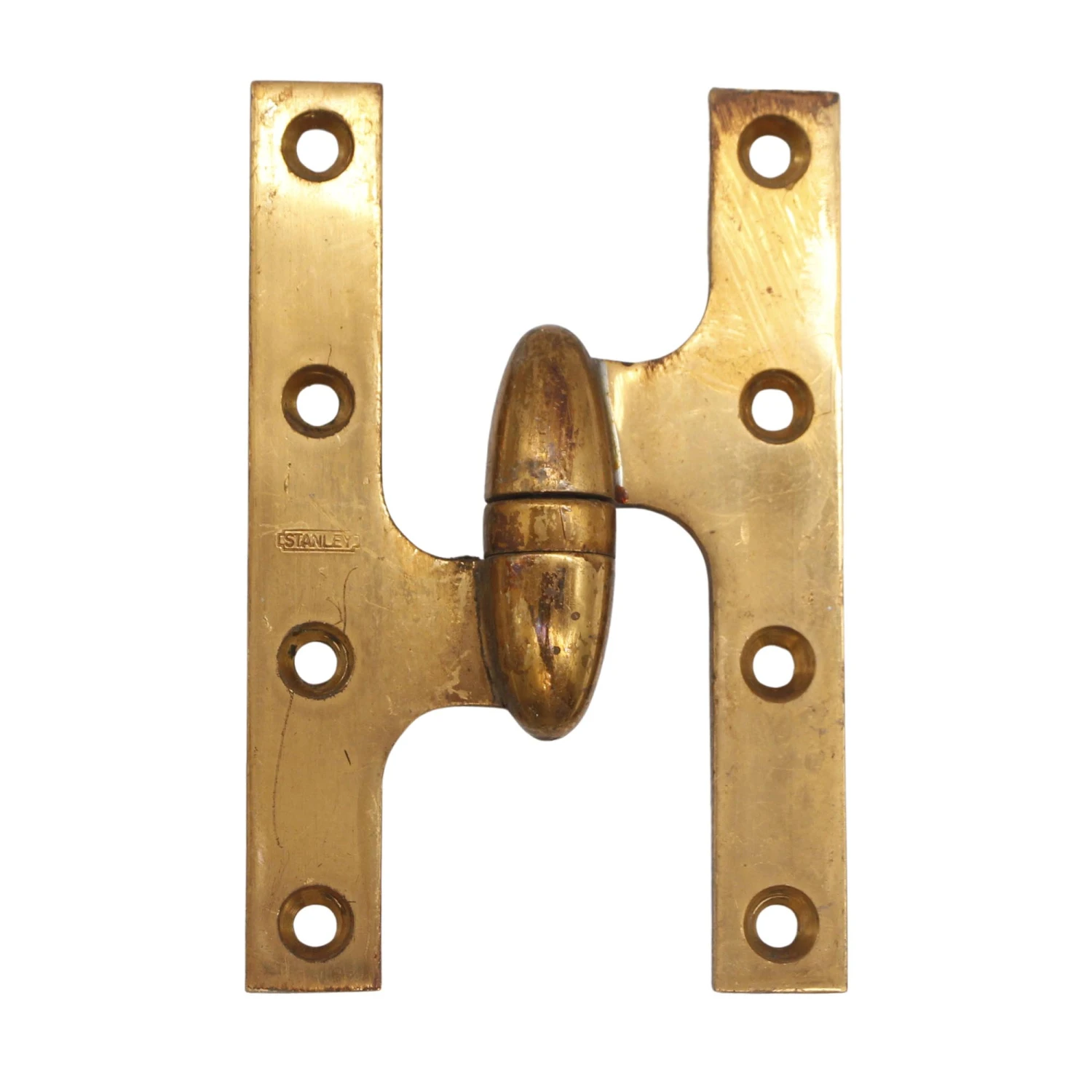 Stanley Left Polished Brass 5 X 3.25 Olive Door Hinge 3 Stanley Left Polished Brass 5 X 3.25 Olive Door Hinge