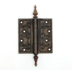 Victorian Cast Iron Antique Butt 5 X 5 Door Hinge