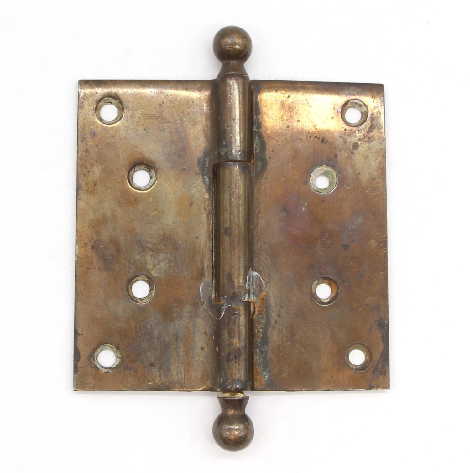 Vintage 4.5 X 4.5 Steel Ball Tip Butt Door Hinge 3 Vintage 4.5 X 4.5 Steel Ball Tip Butt Door Hinge