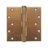 Vintage Classic Stanley 6 X 6 Brass Butt Door Hinge