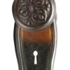 Antique 1910s Lockwood Passage Door Knob & Plate Set 2 Antique 1910s Lockwood Passage Door Knob & Plate Set -OGT Sale Store door knob sets antique 1910s lockwood passage door knob plate set k195349