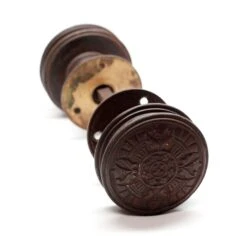 Antique Bronze Corbin Gothic Knob Set