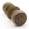 Antique Emblematic BU Brass Door Knob Set -OGT Sale Store door knob sets antique emblematic bu brass door knob set q287980