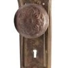 Antique Sargent RD Wrought Steel Door Knob Set -OGT Sale Store door knob sets antique sargent rd wrought steel door knob set k183410