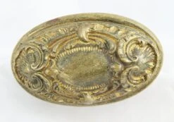 Antique Louis XV Oval Door Knob Set 8 Antique Louis XV Oval Door Knob Set -OGT Sale Store door knob sets for sale k193050