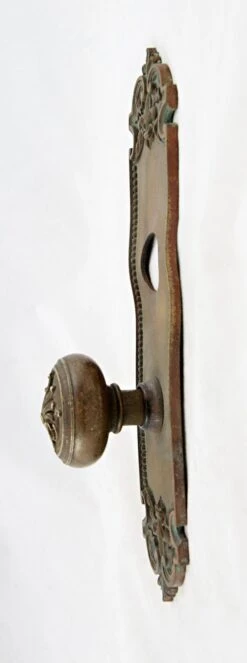 Antique Greek Corbin Sparta Brass Door Knob Set 10 Antique Greek Corbin Sparta Brass Door Knob Set -OGT Sale Store door knob sets for sale k193094