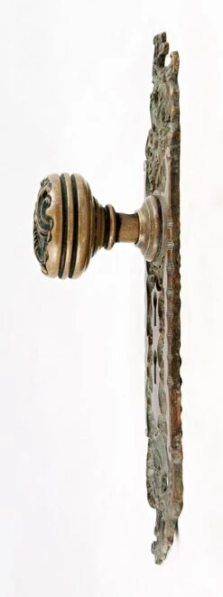Antique Reading Bronze Rococo Exterior Knob Set 11 Antique Reading Bronze Rococo Exterior Knob Set -OGT Sale Store door knob sets for sale k193095