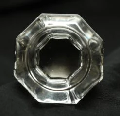 Fixed Base Octagon Style Glass Knob Set -OGT Sale Store door knob sets for sale n241891