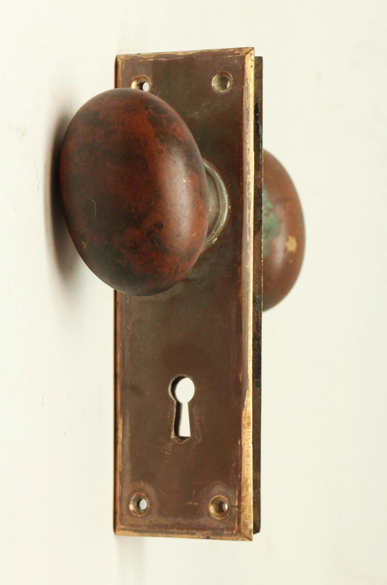 Antique Bronze Oval Heavy Knob Set 5 Antique Bronze Oval Heavy Knob Set - Image 3