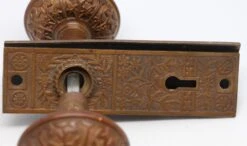 Vernacular Sargent Bronze 6 Fold Door Knob Set 8 Vernacular Sargent Bronze 6 Fold Door Knob Set -OGT Sale Store door knob sets for sale n257800