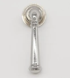 Pair Of Vintage Modern Chrome Fixed Lever Door Knob Set 11 Pair Of Vintage Modern Chrome Fixed Lever Door Knob Set -OGT Sale Store door knob sets for sale p261360