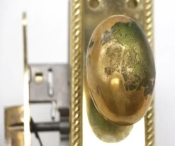 Traditional Braided Polished Brass Oval Door Knob Lock Passage Set 15 Traditional Braided Polished Brass Oval Door Knob Lock Passage Set -OGT Sale Store door knob sets for sale q285022