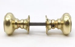Vintage Concentric Polished Cast Brass Door Knob Set 9 Vintage Concentric Polished Cast Brass Door Knob Set -OGT Sale Store door knob sets for sale q287921