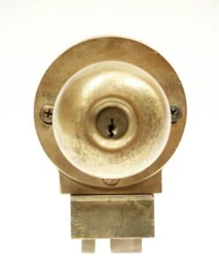 Vintage Copper Plated Unit Lock 11 Vintage Copper Plated Unit Lock -OGT Sale Store door knob sets k197473