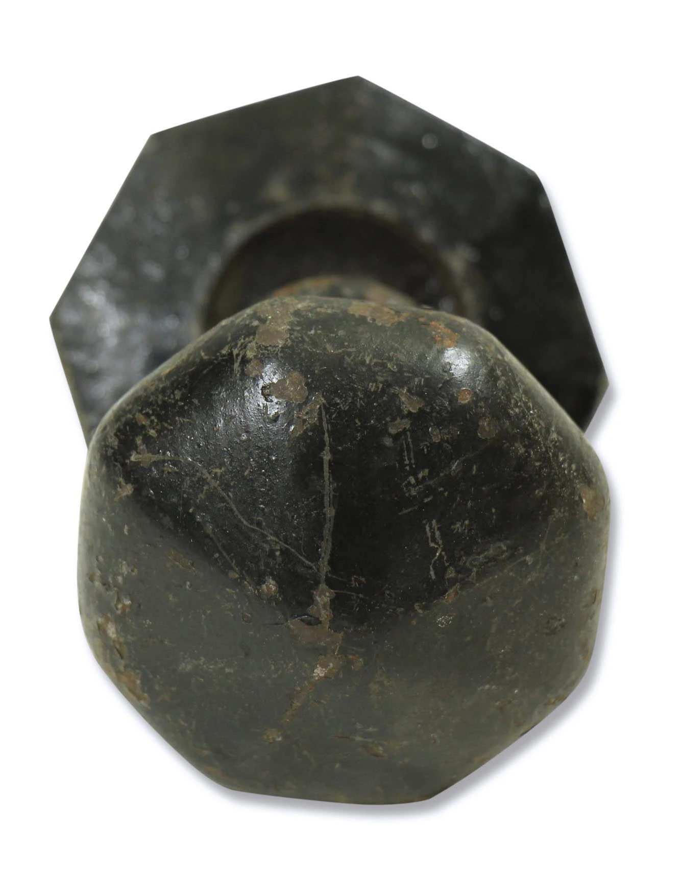 Antique Arts & Craft Black Door Knob 4 Antique Arts & Craft Black Door Knob - Image 2