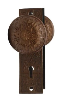 Vernacular Sargent Bronze 6 Fold Door Knob Set 7 Vernacular Sargent Bronze 6 Fold Door Knob Set -OGT Sale Store door knob sets n257800