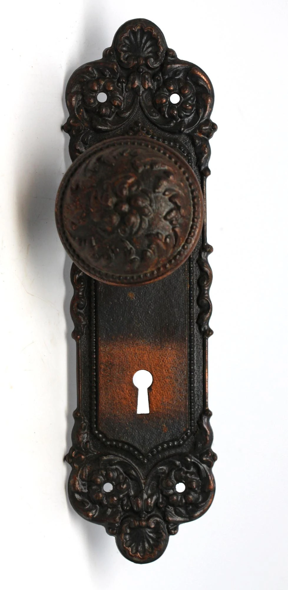 Cast Iron Yale & Towne Monaco Interior Door Knob Set 4 Cast Iron Yale & Towne Monaco Interior Door Knob Set - Image 2