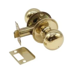 New Old Sargent 2 Line Round Passage Interior Door Knob Set