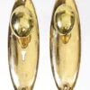 Polished Brass Door Knob Set With Oval Plates -OGT Sale Store door knob sets polished brass door knob set with oval plates l199103