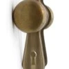 Traditional 1.5 In. Brass & Steel Passage Door Knob Set 1 Traditional 1.5 In. Brass & Steel Passage Door Knob Set -OGT Sale Store door knob sets traditional 15 in brass steel passage door knob set q287725