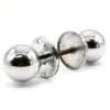 Vintage 2.5 In. Heavy Chrome Ball Shaped Door Knob Set -OGT Sale Store door knob sets vintage 25 in heavy chrome ball shaped door knob set q278265