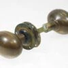 Vintage Oval Egg Cast Bronze Passage Door Knob Set 2 Vintage Oval Egg Cast Bronze Passage Door Knob Set -OGT Sale Store door knob sets vintage oval egg cast bronze passage door knob set l200442