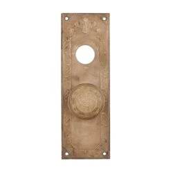 Woolworth Building Yale & Towne Brass Privacy Door Knob Set
