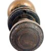 Yale & Towne Brass Concentric Flower Door Knob Set