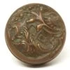 1890s Reading Rococo Asymmetrical Bronze Entry Door Knob -OGT Sale Store door knobs 1890s reading rococo asymmetrical bronze entry door knob m232460a