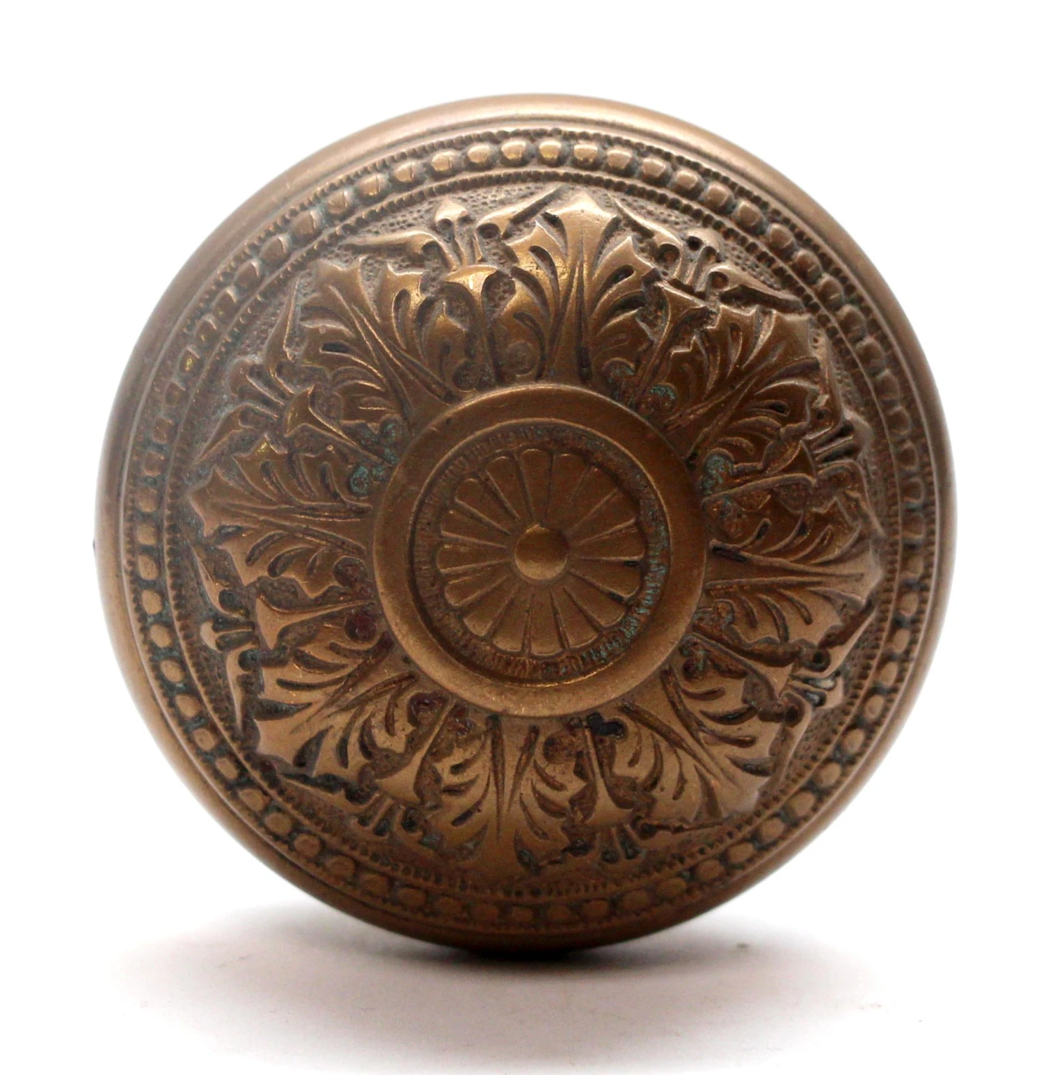 Antique 1870s Russell & Erwin Classic Bronze Passage Door Knob 3 Antique 1870s Russell & Erwin Classic Bronze Passage Door Knob