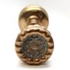 Antique 1890s Bronze Reading Rococo Passage Door Knobs
