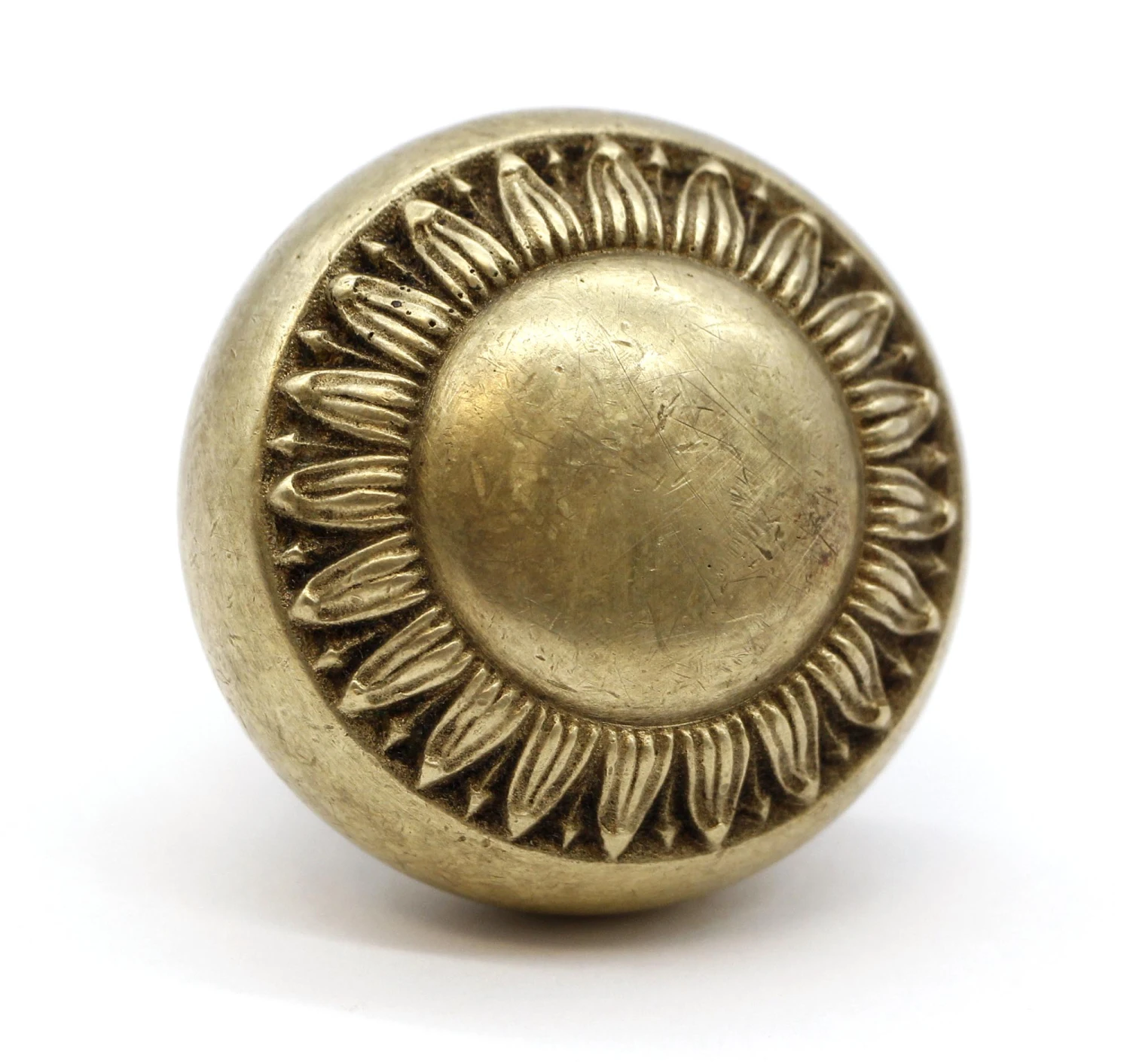 Antique 1900s Brass Sargent Greek Argos Passage Door Knob 3 Antique 1900s Brass Sargent Greek Argos Passage Door Knob