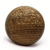 Antique Brass Plated Bronze Trenton Door Knob