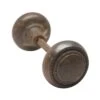 Antique Cast Iron Concentric Passage Door Knobs -OGT Sale Store door knobs antique cast iron concentric passage door knobs n257585