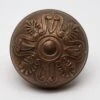 Antique Greek Yale & Towne Bronze Ephesus Entry Door Knob Set