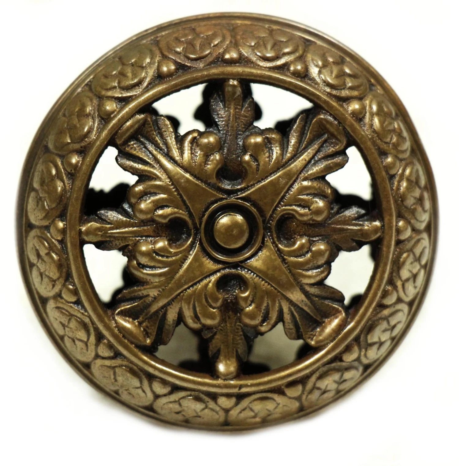 Antique Hopkins & Dickinson Italian Renaissance Door Knobs 3 Antique Hopkins & Dickinson Italian Renaissance Door Knobs