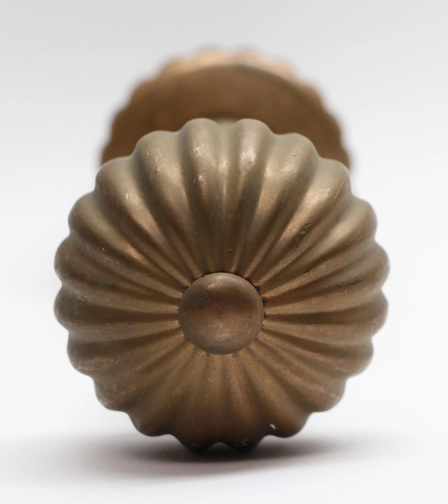 Fluted Cast Bronze Door Knobs 3 Fluted Cast Bronze Door Knobs