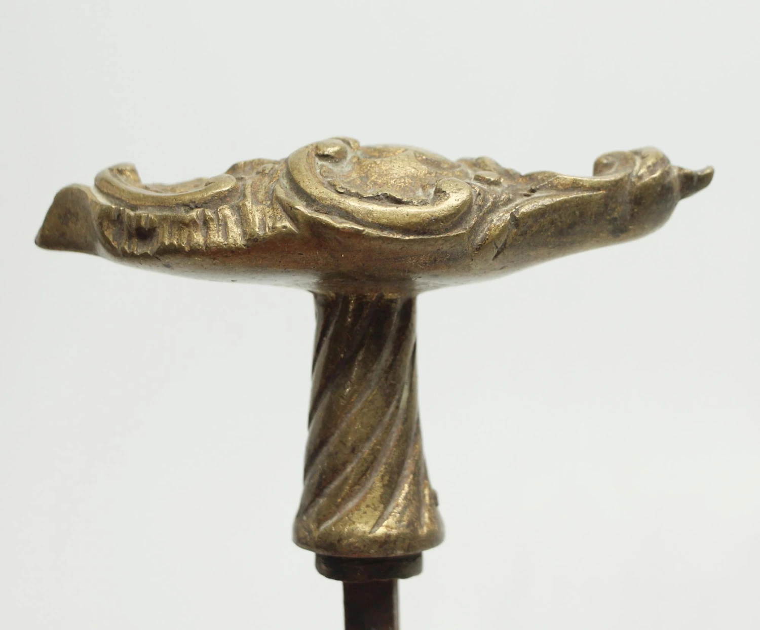 Ornate Single Bronze Lever Door Knob 4 Ornate Single Bronze Lever Door Knob - Image 2