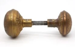 Pair Of Antique Neo Greco Style Solid Bronze Door Knobs -OGT Sale Store door knobs for sale k183125