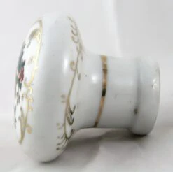 Porcelain Door Knobs With Painted Flower Motif -OGT Sale Store door knobs for sale k192997